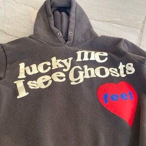 Lucky me I see ghosts hoodie size M